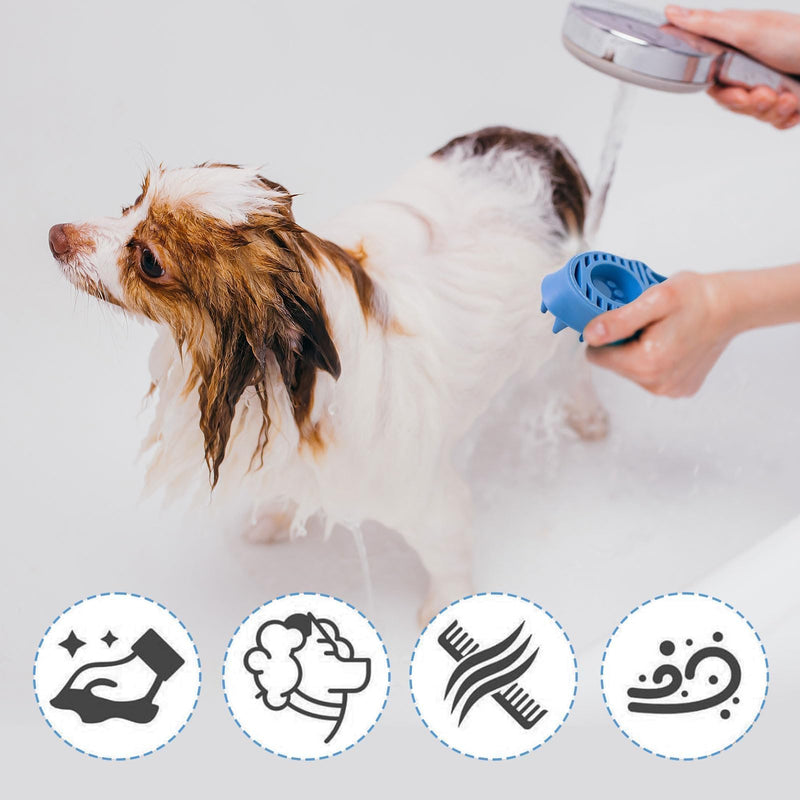 Kong Zoom Groom Dog Brush Alriedy - Groomify Pet Care Brush, Groomy Brush Dog, Ezzy Groom Dog, Massage and Cleaning Brush for Long-Haired and Short-Haired Puppies - BeesActive Australia