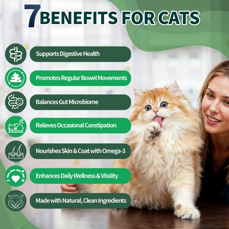 Natural Allergy Relief for Cats, Cat Itchy Skin Allergy Relief Cat Probiotics Tasty Chews