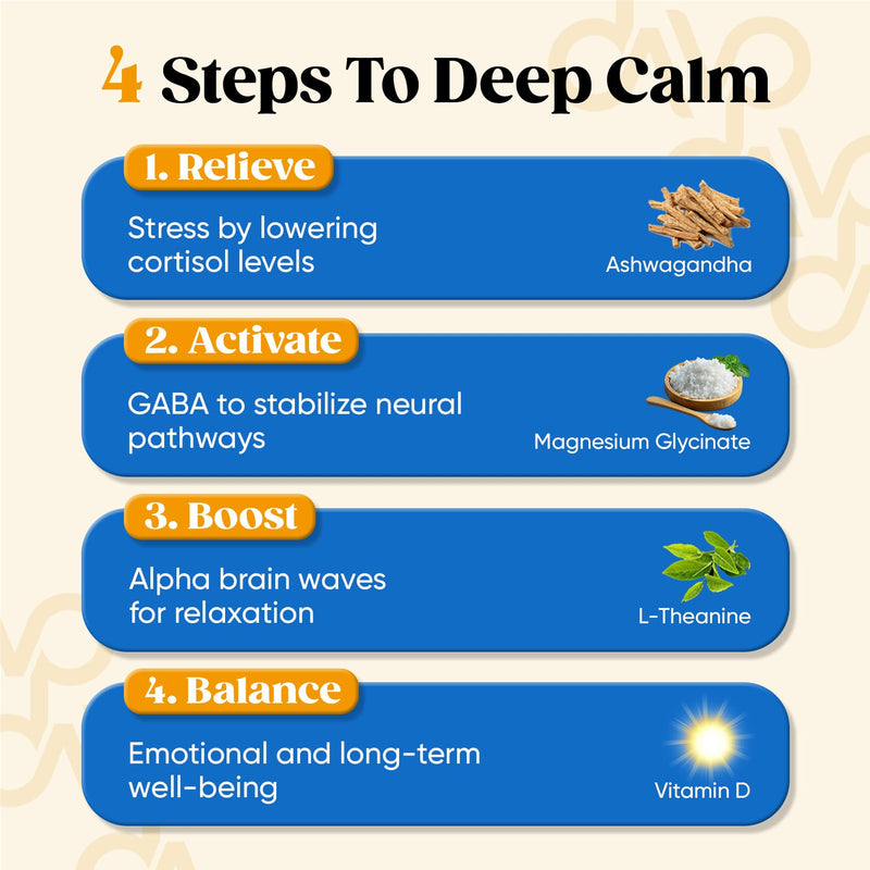 Venture Pal Calm Drink Mix, 12-in-1 Cortisol Reducer & Sleep Aid | Magnesium Glycinate, Ashwagandha, L-Theanine & Vitamin D, Calm Magnesium Powder for Relax & Focus, No Sugar, Non GMO 16 Ounce (Pack of 1) 1-Variety