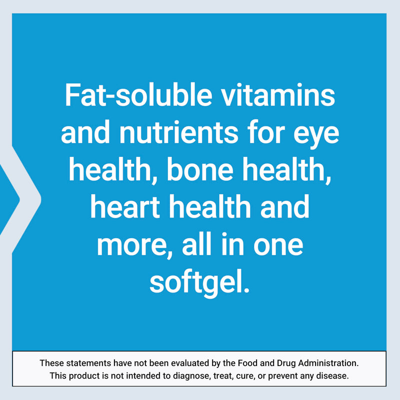 Life Extension Once-Daily Health Booster, 60 Softgels | Vitamins E, K1 & K2, Phospholipids for Eye, Bone & Heart Health, Gluten-Free & Non-GMO, 1 Daily Unflavored 60 Count (Pack of 1)