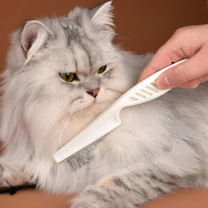 Flea Comb for Dogs and Cats, Pet Lice Comb Fine Tooth Grooming Tool for Removing Tear Stains, Fleas, Dandruff, Lice - BeesActive Australia