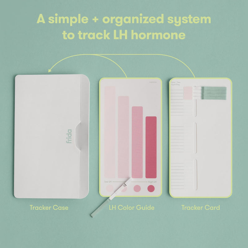 Frida Fertility at-Home Ovulation Test Kit, Easy-to-Use LH Test Strips for Ovulation Prediction Fertility Tracker, 99% Accuracy, Find 2 Most Fertile Days to Conceive, 60 Count - BeesActive Australia