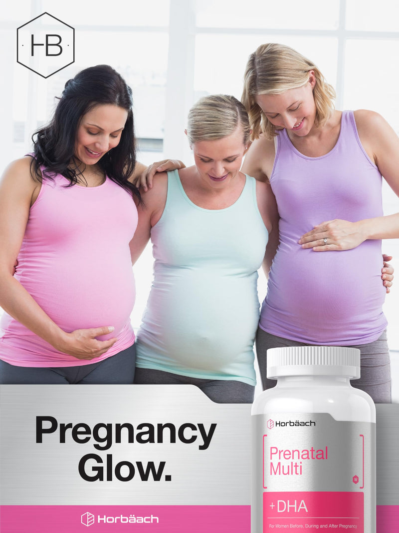Horbäach Women's Prenatal Multivitamin with DHA | 70 Softgels | with Iron and Folic Acid | Non-GMO & Gluten Free 70 Count (Pack of 1)