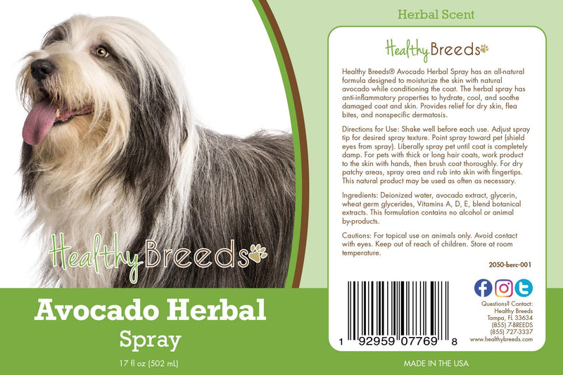 Healthy Breeds Bearded Collie Avocado Herbal Spray 17 oz