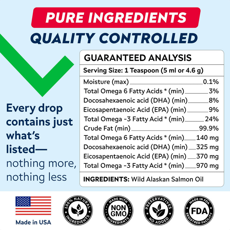 StrellaLab Salmon Oil + Hemp Chews Bundle – Omega 3 for Skin, Coat & Itch Relief + Glucosamine, Hemp, MSM & Turmeric for Joint Pain&Mobility – EPA+DHA – 32 Fl Oz Liquid + Soft Chews – Made in USA