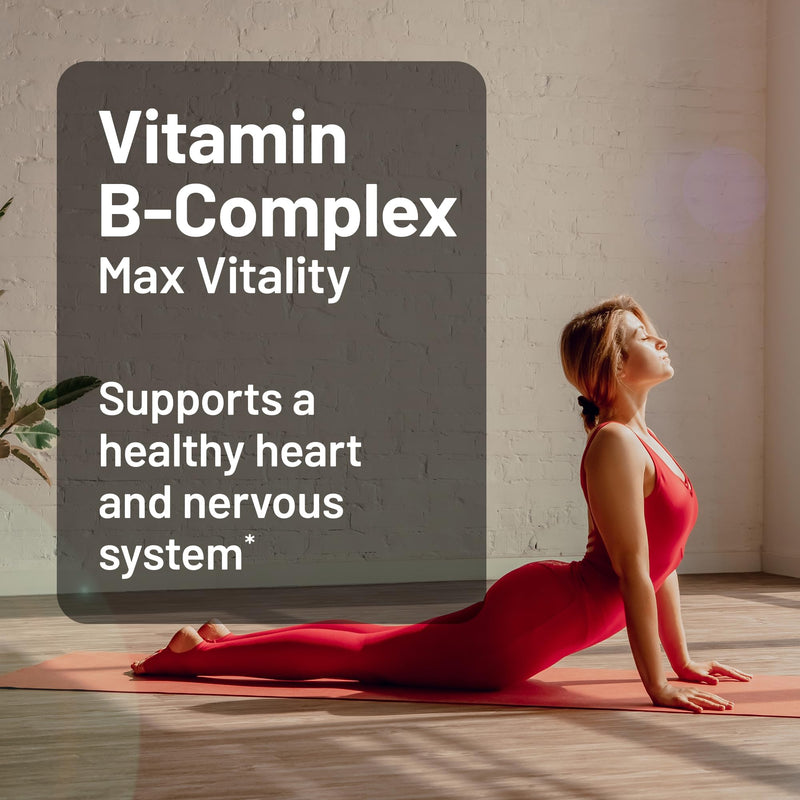 NatureWise Vitamin B Complex for Women and Men - with Folic Acid Biotin B1 B2 B3 B6 B12 - Support Cellular Energy & Mental Clarity - Gluten & Dairy Free - 360 Softgels[1-Year Supply] 360 Count (Pack of 1)