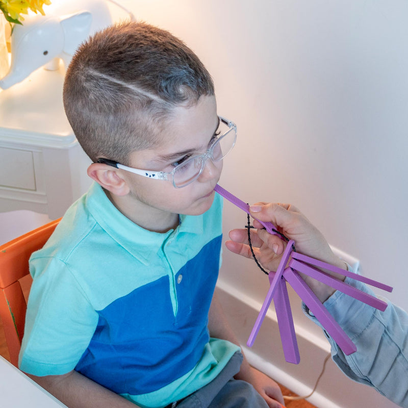 TalkTools Dental Bite Blocks Kit - Jaw Grading for Optimal Oral Motor Skills Development | Suitable for Kids and Adults Seeking Enhanced Jaw Stability and Control - Purple (2 Pack) - BeesActive Australia