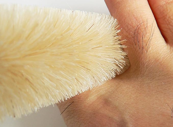 Clean between your fingers, Corona Killer, Finger Brush, White Horse Hair, Ordinary, Set of 2, Commonly known as Finger Brush, For Athlete's Foot Prevention, Nursing Care, etc -  Australia