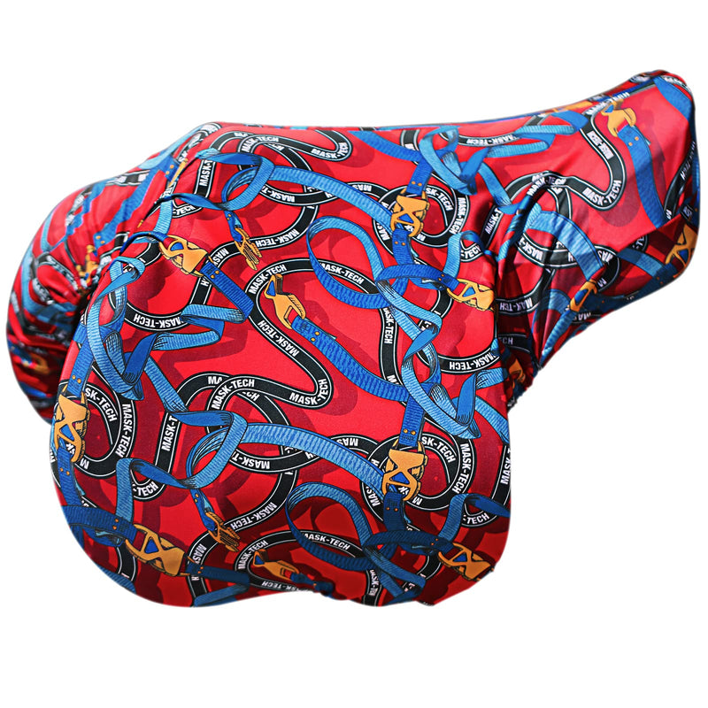 Harrison Howard Stretchy Saddle Cover Keep Saddle Scratch-and-Dust Free Multi-Prints GP/CC Saddle Cover-Entwined Entwined - BeesActive Australia