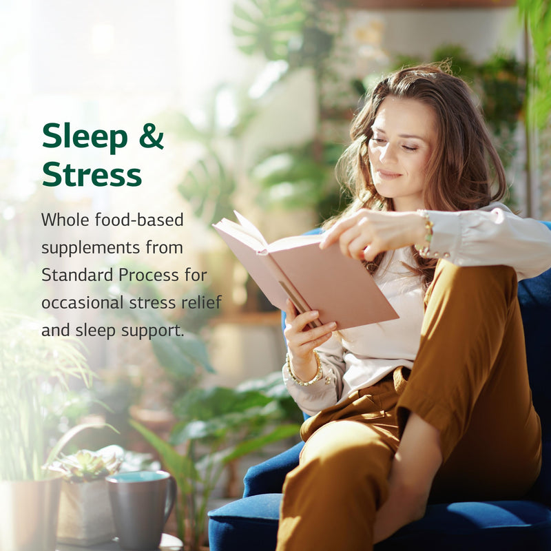 Standard Process Min-Chex - Supplement for Nervous System Support - Supports Healthy Gland Functions to Aid a Healthy Stress Response - Non-Dairy - 90 Capsules (90 Servings) 90 Count (Pack of 1)