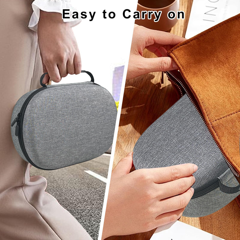 Hard Carrying Case for Apple Vision Pro VR Headset - Compatible with Battery & Charger Accessories, Handheld Design Travel Storage Case, Shockproof & Anti-Drop - BeesActive Australia