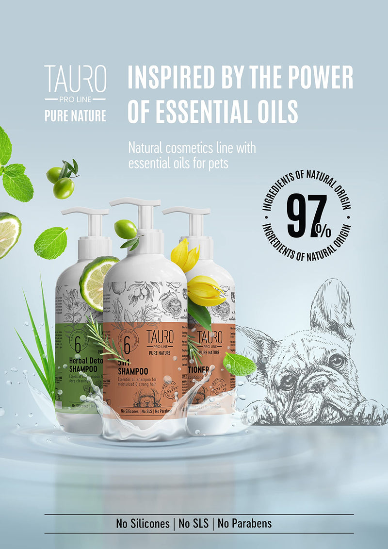 Pure Nature Delicate Puppy Sulfate Parabens SLS Free Natural Composition Gentle Puppy Conditioner with Essential Oils Suitable for Cats and Dogs Delicate Puppy Conditioner - PawsPlanet Australia