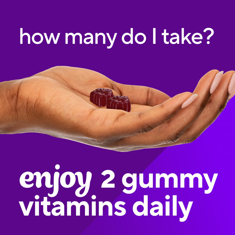 Vitafusion Iron Gummy Vitamin Supplement, Supports Red Blood Cell Production*, Guava Hibiscus Flavor, 30 Servings, 60 Count - BeesActive Australia