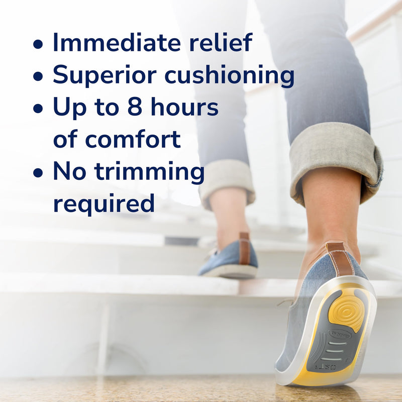 Dr. Scholl’s Custom Fit Orthotics 3/4 Length Arch Support Shoe Inserts - Plantar Fasciitis Relief Insoles for Men and Women, Immediate All-Day Total Lower Body Pain Relief, FSA HSA Eligible, CF130