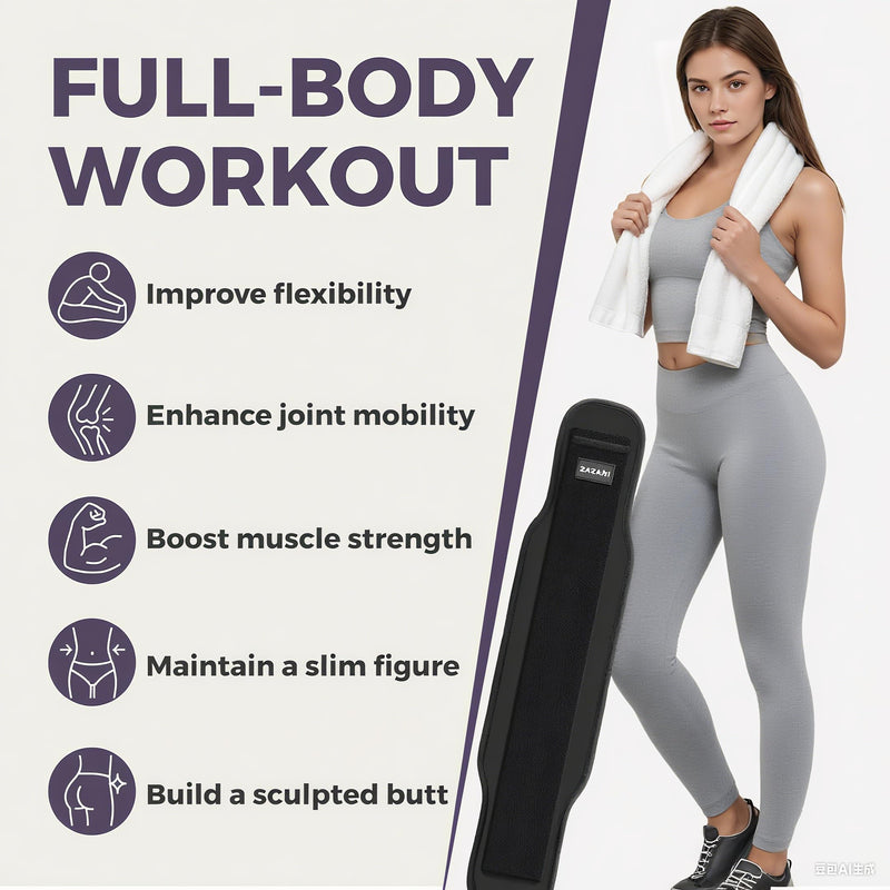 Hip Thrust Belt with Non-Slip Padding – Comfortable Hip Protection, Effective Glute & Booty Builder for Dumbbells, Kettlebells, or Plates – Portable for Home & Gym Workouts - BeesActive Australia