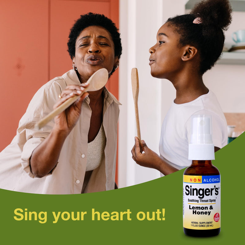 Herbs Etc. Singer's Saving Grace Honey Lemon ‚Äì Herbal Remedy for Throat Comfort ‚Äì Soothing, Hydrating Support with Licorice ‚Äì Alcohol-Based ‚Äì 1 fl oz (75 Servings) - BeesActive Australia