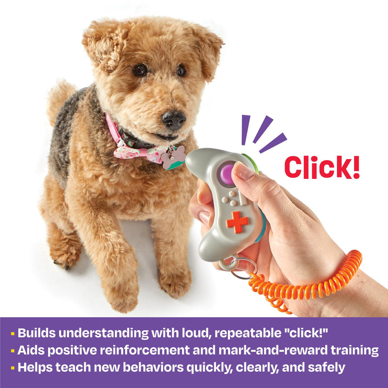Brightkins Smarty Pooch Gamepad Training Clicker - Dog Training Clickers - BeesActive Australia