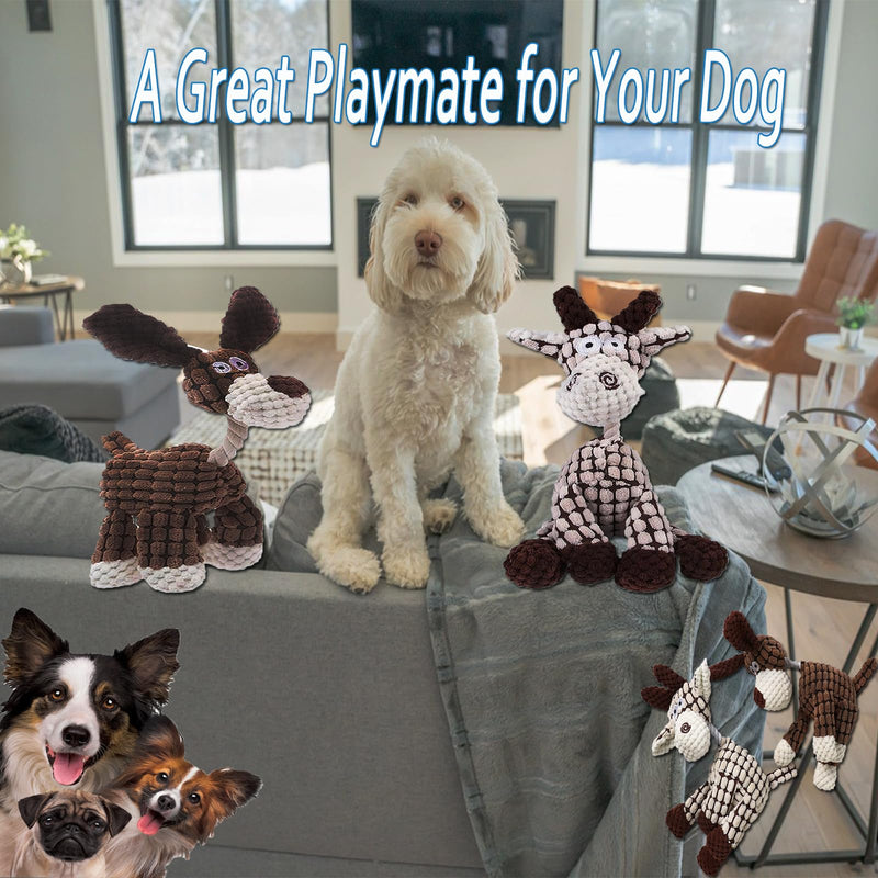 2 Pcs Bite Buddy Chew Toy for Dogs,Shirem Bite Buddy,Petsboro Bitebuddy Dog Toy,Petsboro Bitebuddy,Bitebuddy,Dog Chew Toys for Small Medium Large Dogs(Brown + Beige) - BeesActive Australia