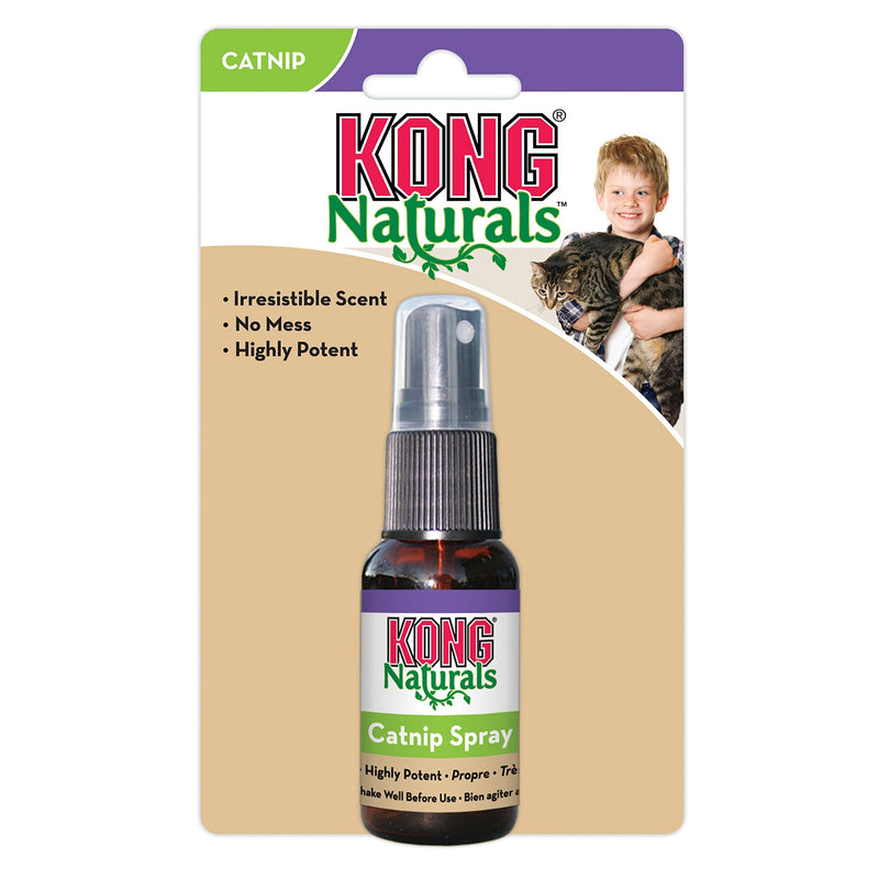 KONG – Naturals Catnip Spray for Cats – 30 ml (1 Fluid Ounce)
