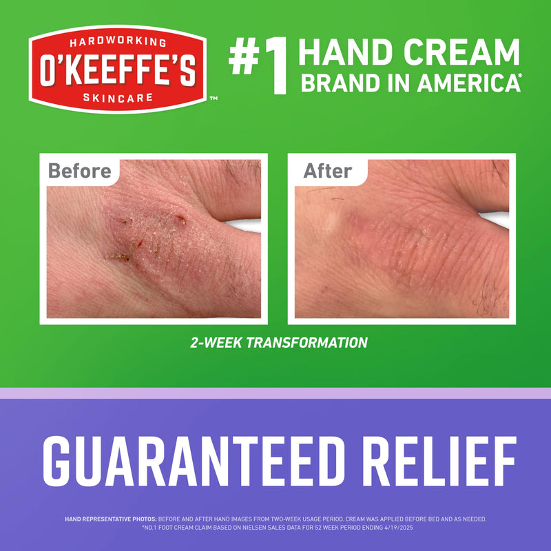 O'Keeffe's Night Treatment Combo Pack Including Working Hands Night Treatment Hand Cream, Healthy Feet Night Treatment Foot Cream and Lip Repair Night Treatment Lip Balm; Gift Idea 1 Count (Pack of 1)