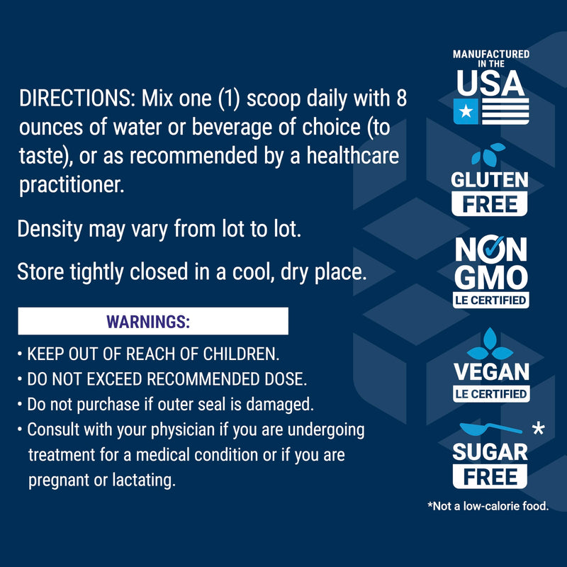 Life Extension Vegan Pro Collagen, Collagen Builder Support, Skin Health, Type I Collagen Amino acids, gotu kola, Vitamin C, Gluten-Free, Non-GMO, Vegan, 30 Servings