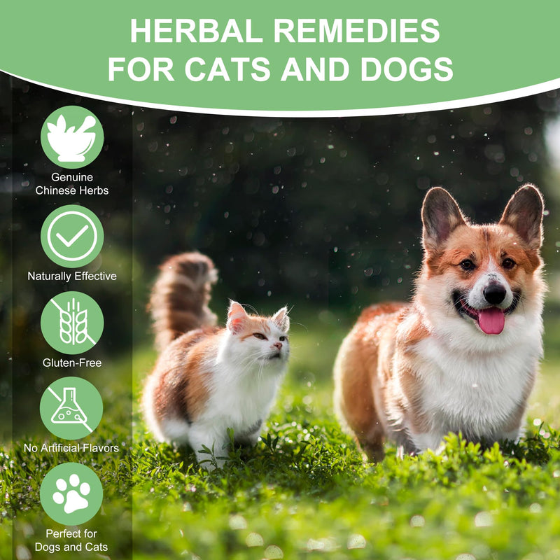 Cat and Dog Bladder Crystals Treatment or Stone, Bladder Kidney Stones Dissolver for Pet, Cat Dog Urinary Tract Supplements for Kidney and Bladder Stones, Urinary Free The Flow, 2 fl oz (59ml)