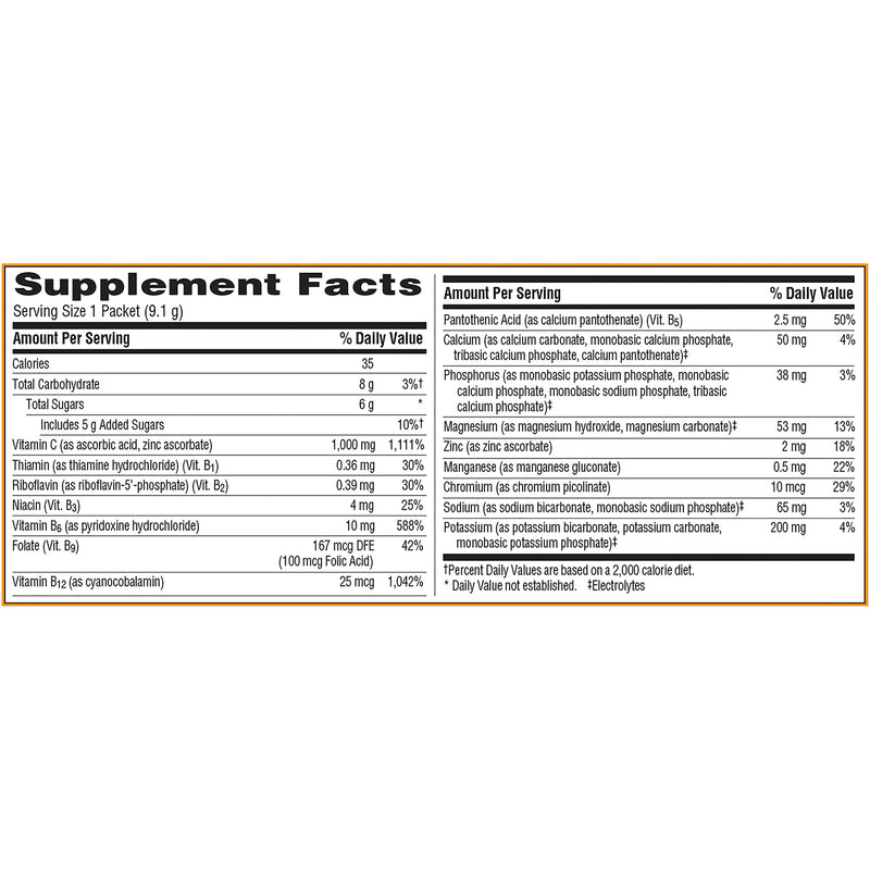 Emergen-C 1000mg Vitamin C Powder, with Antioxidants, B Vitamins and Electrolytes, Vitamin C Supplements for Immune Support, Caffeine Free Drink Mix, Raspberry Flavor - 30 Count(Pack of 2) 1 Count (Pack of 60) - BeesActive Australia