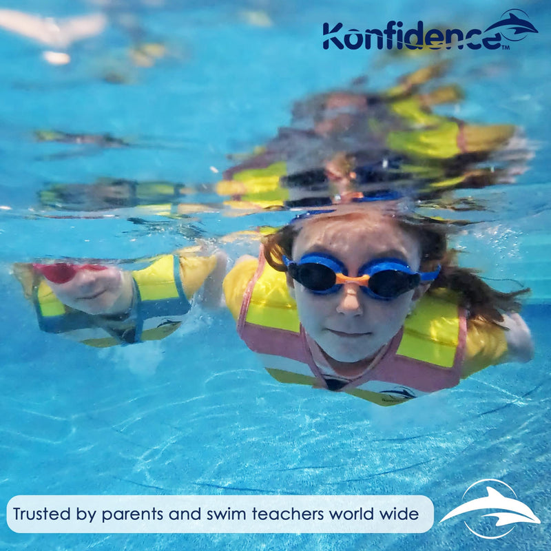 Konfidence The Original Jacket - Children and Youth Swim Jacket L (19-30kgs) Gelato Rose - BeesActive Australia