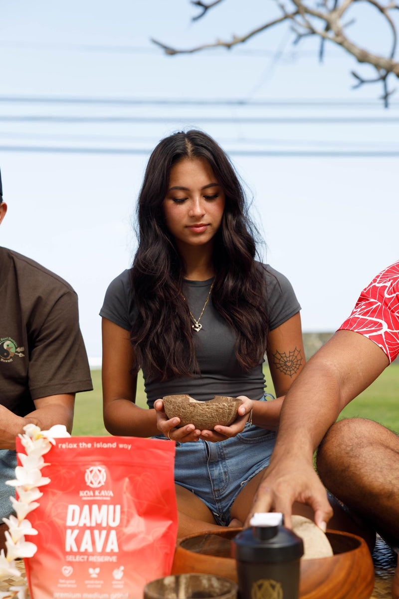 Damu Koa Kava Kava Powder ‚Äì Premium Fijian Damu Noble Root, Strong, Heady 8 oz. (226g) 8 Ounce (226g) - BeesActive Australia