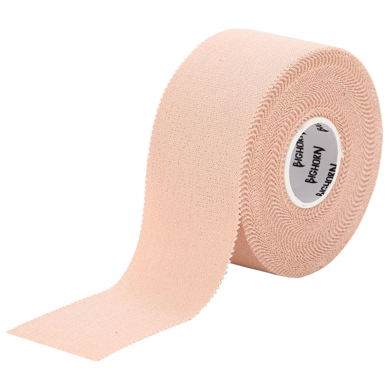 Bighorn Athletics Sports Tape | EZ-Tear Nude Athletic Tape for Wrist, Ankle & Foot Support | Zinc Oxide Infused & Latex-Free Adhesive, Breathable Cotton Fabric, 1.5-Inch x 45-Feet, 4 Rolls, Nude - BeesActive Australia