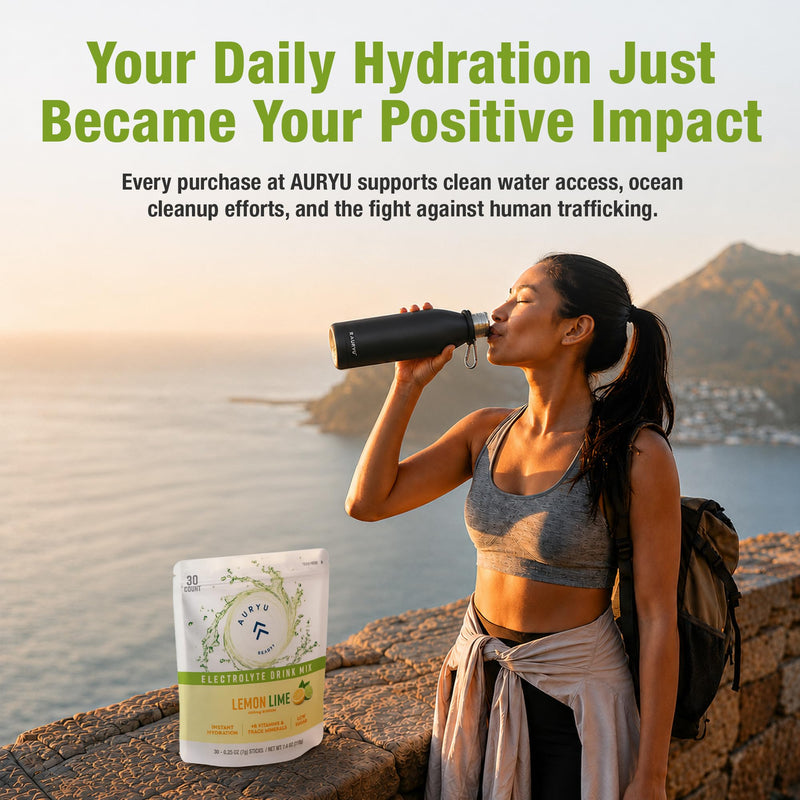 Electrolytes Powder Packets - Lemon Lime Hydration Drink Mix, Sugar Free Electrolyte Powder with B Vitamins & Essential Minerals, Keto Electrolytes for Sports & Daily Wellness, 30 Stick Packs Lemon-Lime