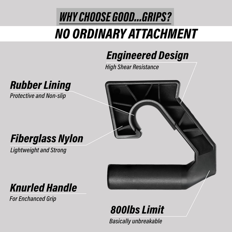 Neutral Grip Pull Up Handles & Pushup Handles Good..Grips for Pulling and Pushing - Pull Up Handles, Barbell Handles & Push Up Handles For Floor - Pullup Handles For Banded Pulls, Deadlifts & Pushups