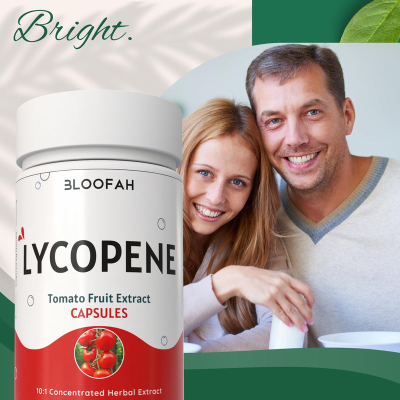Lycopene Tomato Extract 500mg Capsules | Natural Lycopene Rich Herbal Supplement | Naturally-Occurring Carotenoid | 100% Pure, Non-GMO & Gluten Free Formula - 180 Count - BeesActive Australia
