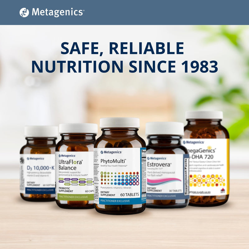 Metagenics D3 5000 - for Immune Support, Bone Health & Heart Health* - High Potency Vitamin D - Non-GMO - Gluten-Free - 120 Softgels - BeesActive Australia