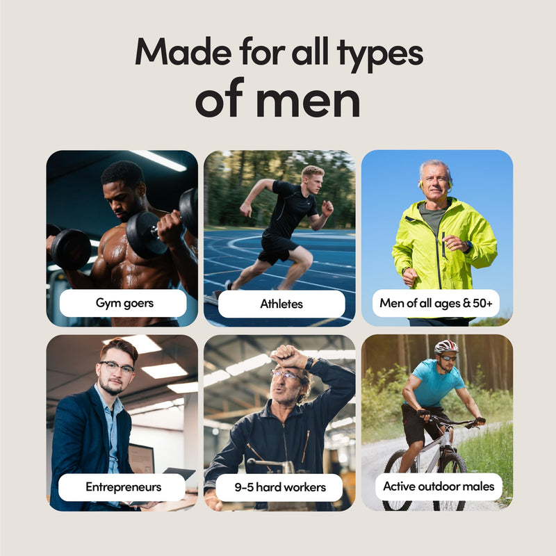 Alpha Tribe Multivitamin for Men with Seamoss Black Seed Oil Ashwagandha Burdock Root, Turmeric Bladderwrack, Vitamin C, Elderberry, Manuka, Yellow Dock | Daily Men's Vitamins and Minerals Supplement 60 Count (Pack of 1)