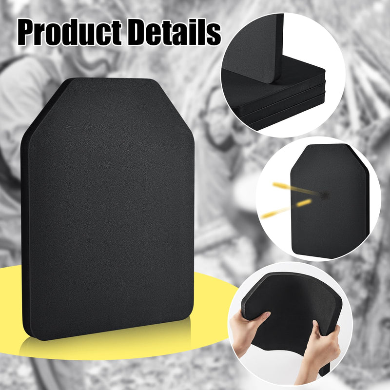 Frienda 4 Pcs Vest Inner Plate EVA Vest Inner Liner Foam Black Foam Plates for Plate Carrier Foam Plates for Vest EVA Foam Protective Pad Cushions - BeesActive Australia