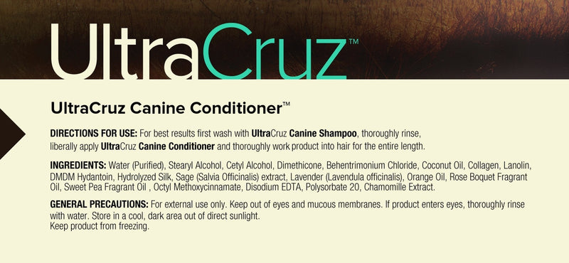 UltraCruz Canine Conditioner for Dogs, 16 oz,White - PawsPlanet Australia