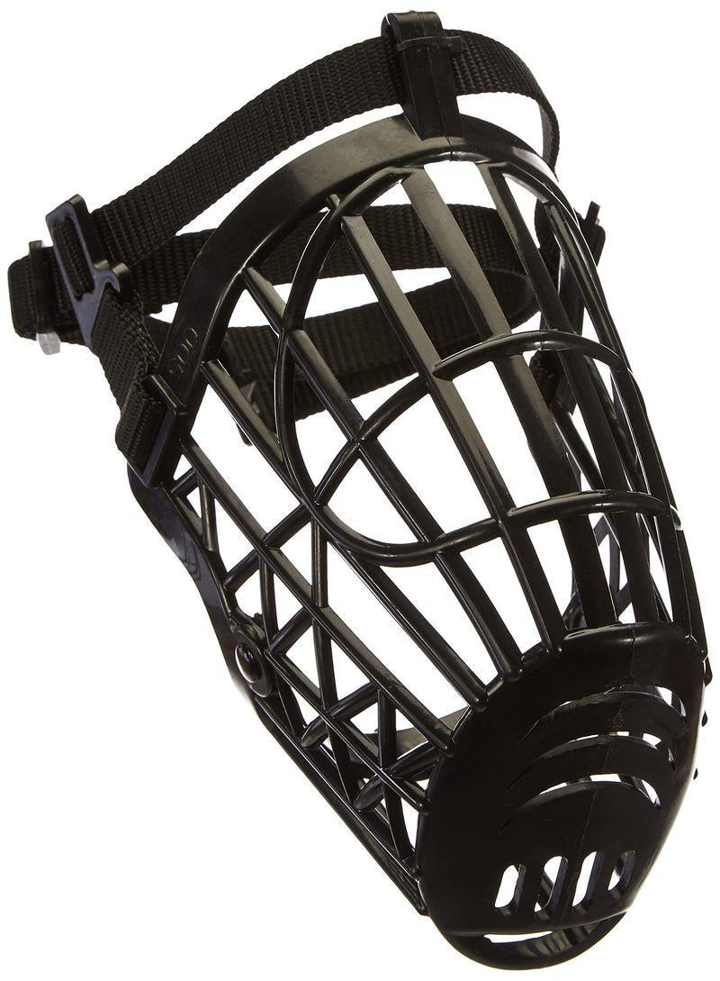 Trixie 17605 Muzzle, Plastic, M-L, Black Multicolored/Sea Waves (Ocean Tides) M-L - BeesActive Australia