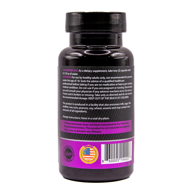PurpleWorks Trifecta Vitamin D3 K2 Magnesium 2000IU, 120mcg K2, 120mg Magnesium Capsules 90 Count, Made in USA