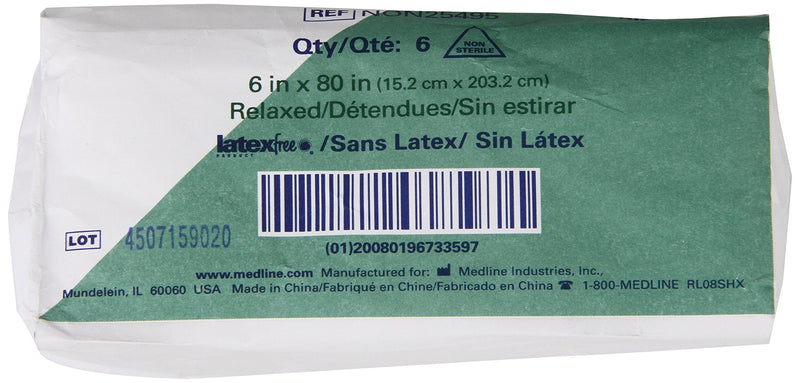 Medline Sof- Form Conforming Bandages, Non-Sterile, Not Made from Natural Rubber Latex, Gentle Compression, 48 Count