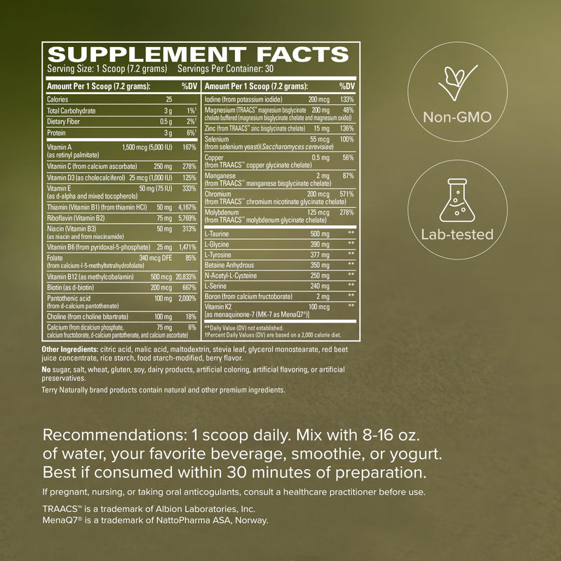 Terry Naturally Fatigued to Fantastic Energy Revitalization - 7.6 oz | Cellular Energy and Daily Stamina Support. 7.6 Ounce (Pack of 1)