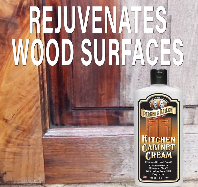 Parker and Bailey Kitchen Cabinet Cream-Wood Cleaner-Grease Remover 16 oz (1) 1 - BeesActive Australia
