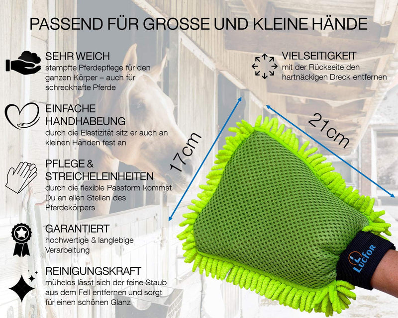LUCFOR fur care glove to clean your animal's fur and pamper it with cuddles at the same time - BeesActive Australia
