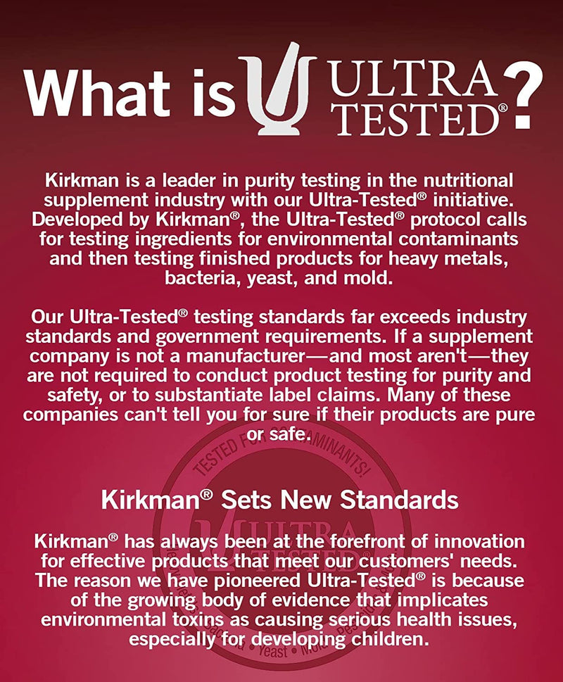 Kirkman - Calcium with Vitamin D3 Powder - 8 oz - Essential Minerals - Helps Maintain Strong Bones - Unflavored