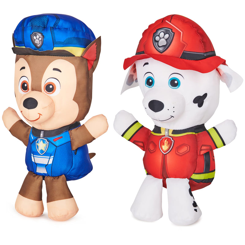 SwimWays Nickelodeon Paw Patrol Chase and Marshall Swim Huggable 2-Pack, Floating Paw Patrol Toys for Kids Ages 1+ 2pk Swim Huggable