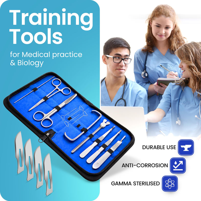 Core Flex Dissection Kit Durable 14-Piece for Medical & Veterinary Students