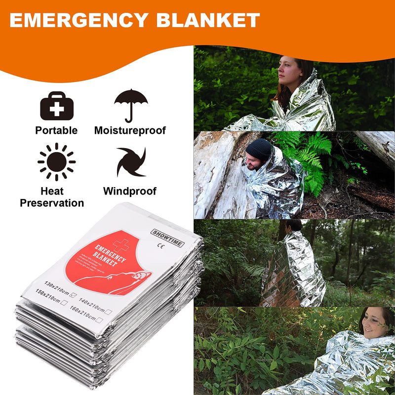Small First Aid Kit, 300PCS Essential Emergency Trauma Medical Supplies Packed in a Red Waterproof Box, Perfect for Car Home Office Travel Outdoor Camping Hiking (Red) - BeesActive Australia