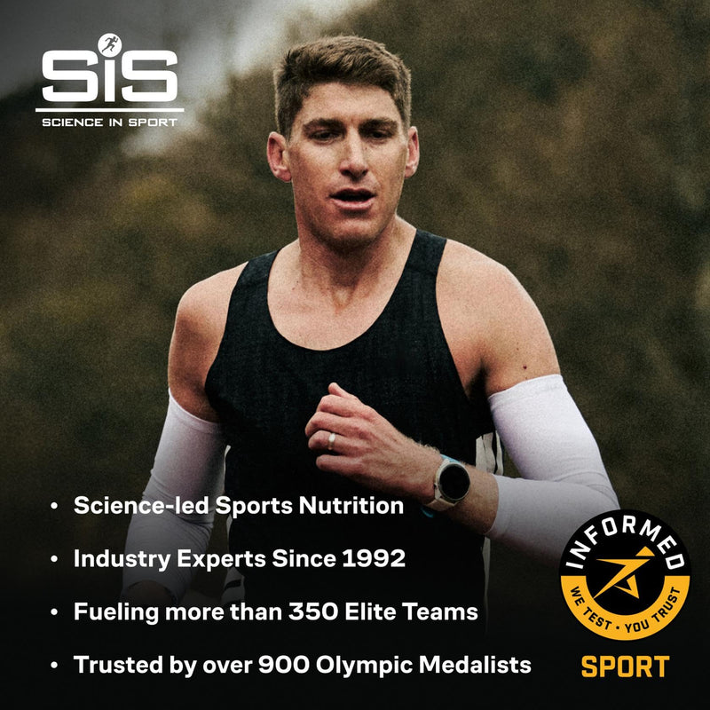 SiS Hydro+ - Scientifically-Formulated Electrolyte Drink Mix - Hydration Powder with Five Key Electrolytes - Vitamin C, Vitamin B6 & B12 - Single-Serve Satchets - Orange & Mango Flavor - 20 Count