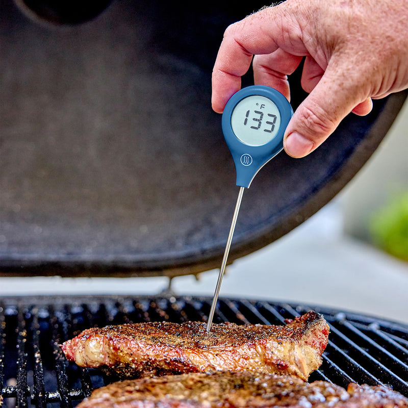 ThermoWorks ThermoPop 2 — Best Value Instant Read Thermometer - Cayenne Pepper Red