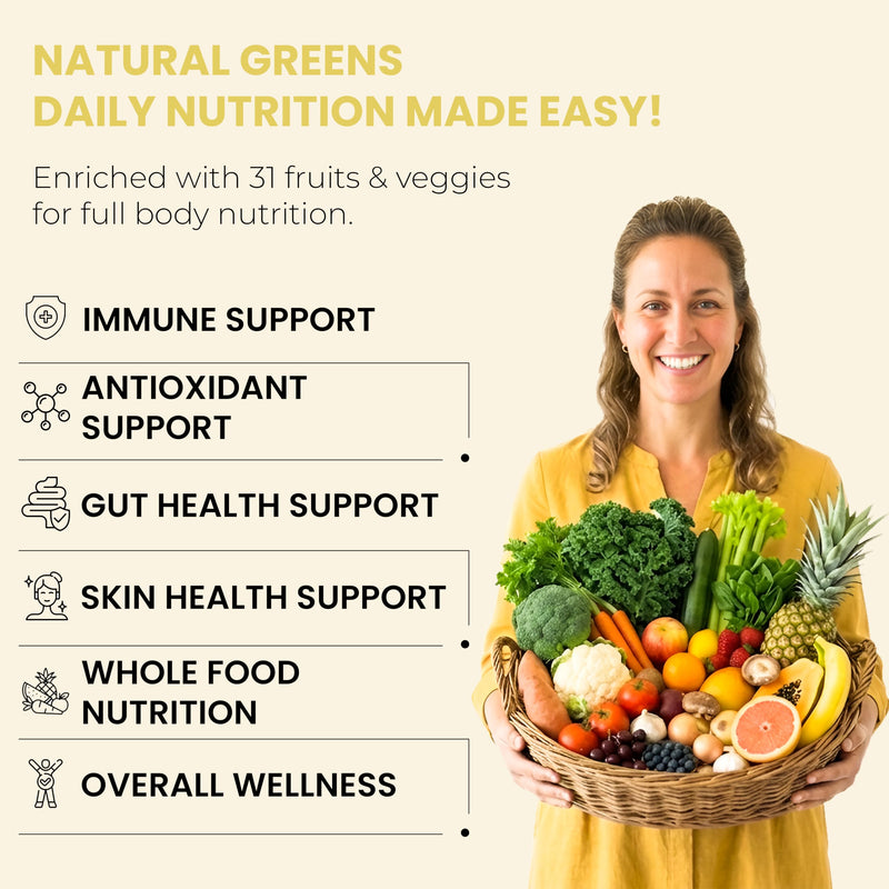 Fruits and Veggies Whole Produce Dietary Supplement | 90 Fruit, 90 Veggies